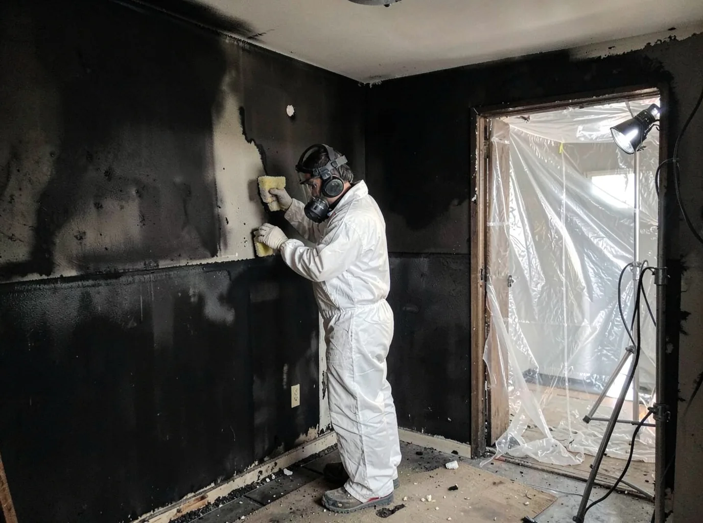 Fire Damage Restoration company in Carney, MI
